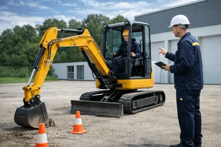 Baggerschein – Bedienerschulung für Erdbaumaschinen